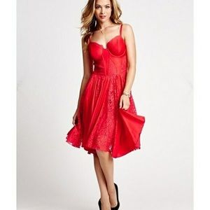 NWT Guess Dancer Corset dress Sz 2